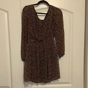 Floral Long Sleeve Dress